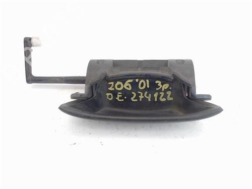 Front left exterior door handle PEUGEOT 206 Hatchback (2A/C)  | BP14338954C128 