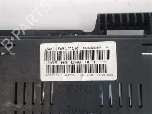 Instrument cluster RENAULT SCÉNIC III (JZ0/1_)  | BP13052994C47