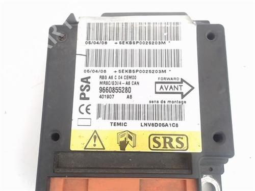 ECU airbags CITROËN C2 (JM_)  | BP16851380M53 