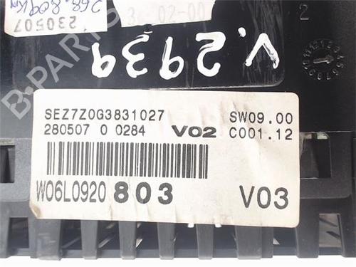 Instrument cluster SEAT IBIZA III (6L1)  | BP13052321C47 