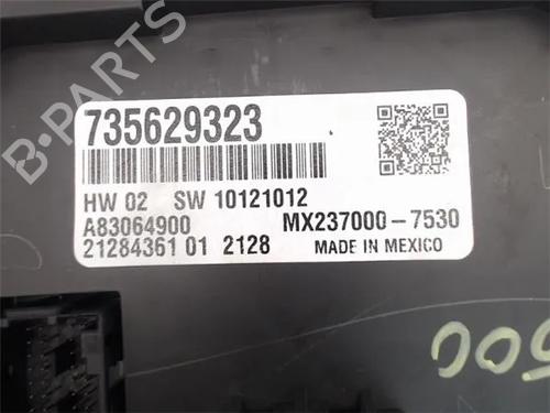 Climate control FIAT 500 (312_) 1.2 (312AXA1A) | BP17735395I5 