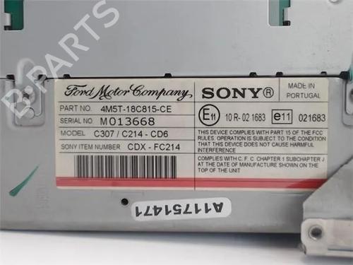 Radio FORD FOCUS II (DA_, HCP, DP)  | BP13083638E6 