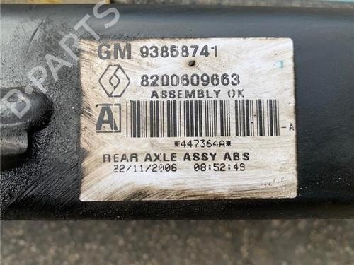 Rear axle OPEL VIVARO A Van (X83)  | BP16683139M2 