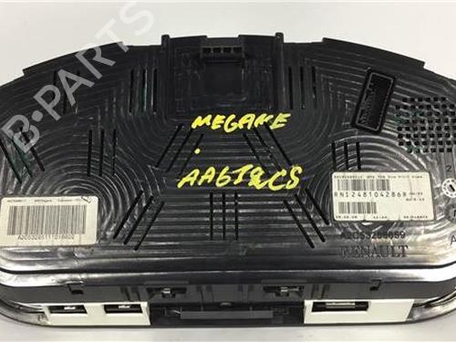 Instrument cluster RENAULT MEGANE III Hatchback (BZ0/1_, B3_) 1.5 dCi (BZ0C) | BP9661545C47