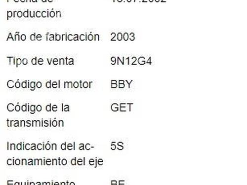 Generator VW POLO IV (9N_, 9A_)  | BP29156457M7 