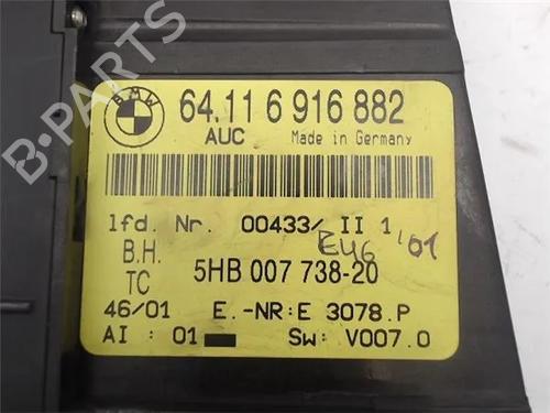 Climate control BMW 3 (E46)  | BP13051148I5 