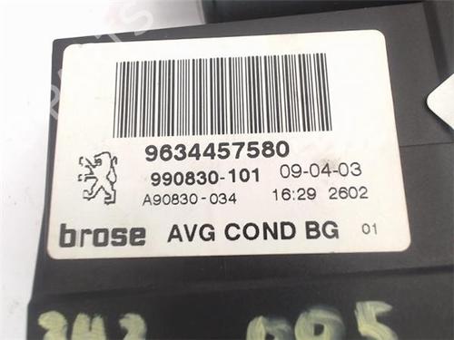 Left front window motor PEUGEOT 307 SW (3H) 2.0 HDI 90 | BP15831923E21 
