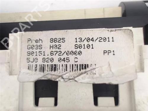 Climate control SKODA FABIA II (542) 1.2 | BP15650838I5 