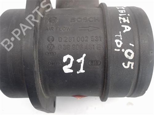 Mass air flow sensor SEAT IBIZA III (6L1)  | BP13050613M95 