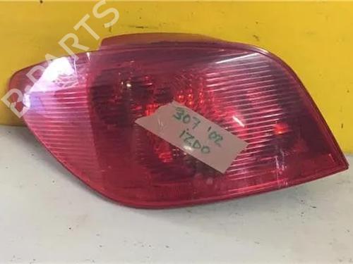 Used Left taillight PEUGEOT 307 (3A/C) [2000-2012]  13049360