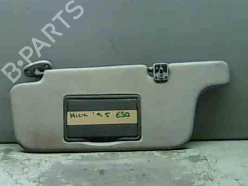 Left sun visor NISSAN MICRA II (K11) 1.3 i 16V 964015F100