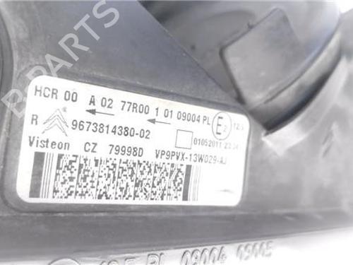 Right headlight CITROËN C3 II (SC_) 1.4 HDi 70 (SC8HZC, SC8HR0, SC8HP4) | BP38177289C29 - Image 9