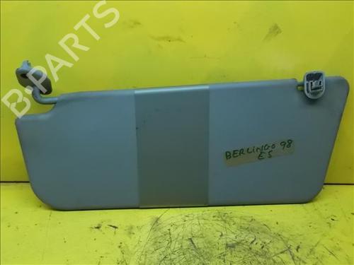 Used Left sun visor CITROËN BERLINGO / BERLINGO FIRST Box Body/MPV (M_) 1.9 D 70 (MBWJZ, MCWJZ) (69 hp) 9684767