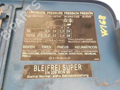 Fuel flap MERCEDES-BENZ A-CLASS (W168)  | BP22632543C131 