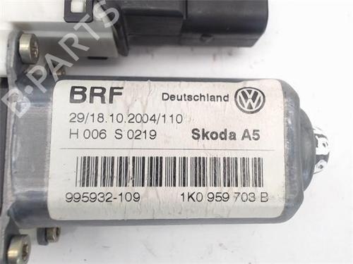 Right rear window motor SKODA OCTAVIA II (1Z3)  | BP14343492E22 