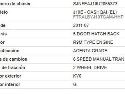 Fuel flap NISSAN QASHQAI I (J10, NJ10) 1.6 dCi | BP23442299C131 