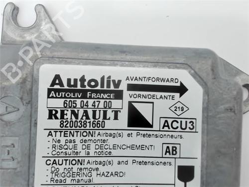 ECU airbags RENAULT KANGOO (KC0/1_)  | BP13396699M53 