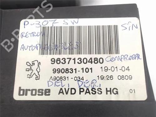 Right front window motor PEUGEOT 307 SW (3H)  | BP13414266E20 