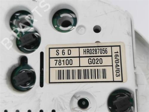 Instrument cluster HONDA CIVIC VII Hatchback (EU, EP, EV) 1.6 i (EP2, EU8, EU6) | BP22433072C47 
