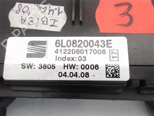 Climate control SEAT IBIZA III (6L1)  | BP13051128I5 