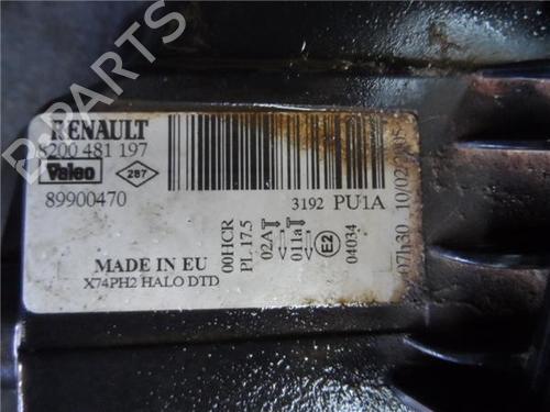Right headlight RENAULT LAGUNA II (BG0/1_) 1.9 dCi (KG1V) | BP11341324C29 