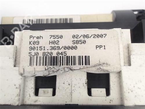 Climate control SKODA FABIA II (542)  | BP16259860I5 
