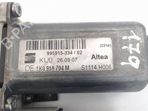 Right rear window motor SEAT ALTEA (5P1)  | BP14343489E22 