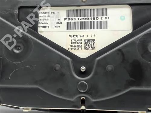 Instrument cluster PEUGEOT 307 (3A/C) 1.6 16V | BP10152792C47 
