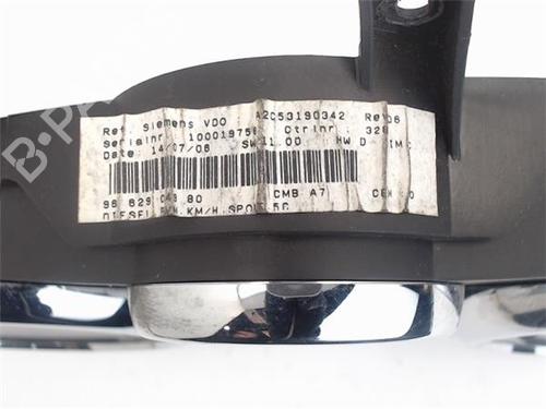 Instrument cluster PEUGEOT 207 (WA_, WC_)  | BP16311862C47 
