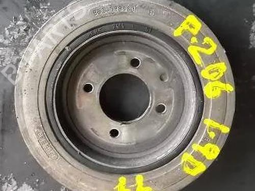 Used Pulley PEUGEOT 206 Hatchback (2A/C) 1.9 D (69 hp) 27347136