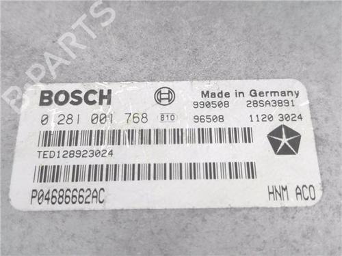 Electronic module CHRYSLER VOYAGER / GRAND VOYAGER III (GS_, NS_)  | BP27567320M83 
