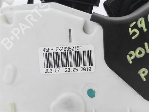Rear left lock VW POLO V (6R1, 6C1) 1.4 (6R1) | BP22432966C100 