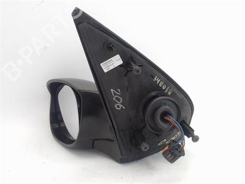 Left mirror PEUGEOT 206 Hatchback (2A/C)  | BP16694369C26 