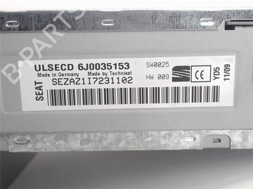 Radio SEAT IBIZA IV (6J5, 6P1)  | BP17361672E6 