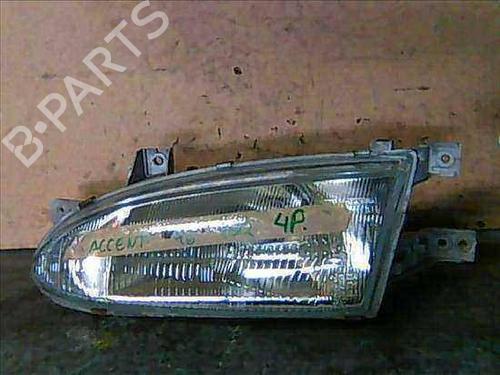 Used Left headlight HYUNDAI ACCENT I (X-3) [1994-2002]  12596512