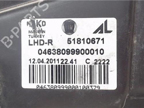 Right headlight FIAT DOBLO Cargo (263_) 2.0 D Multijet | BP32141966C29 