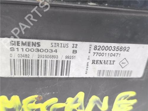 Electronic module RENAULT MEGANE I (BA0/1_)  | BP29251297M83 