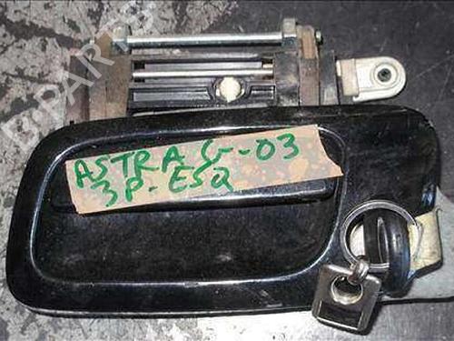 Used Front left exterior door handle OPEL ASTRA G Hatchback (T98) [1998-2009]  14335762