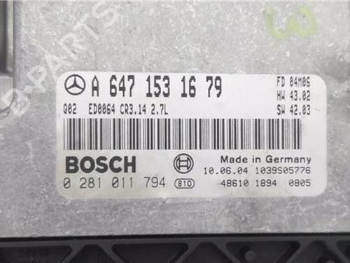 Electronic module MERCEDES-BENZ E-CLASS (W211) E 270 CDI (211.016) | BP36230998M83  - Image 7