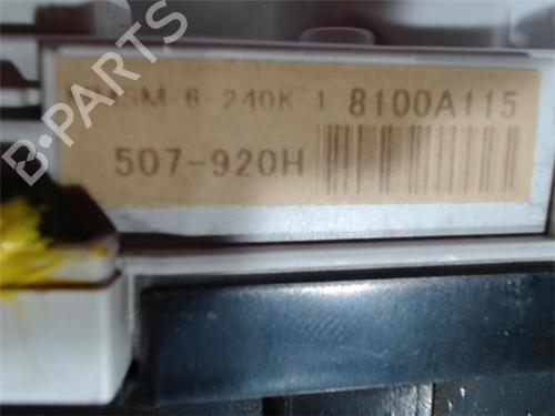 Instrument cluster MITSUBISHI OUTLANDER II (CW_W) 2.0 DI-D (CW8W) | BP12233201C47 