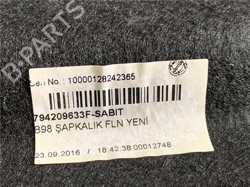 Rear parcel shelf RENAULT CLIO IV (BH_)  | BP30555392C85 