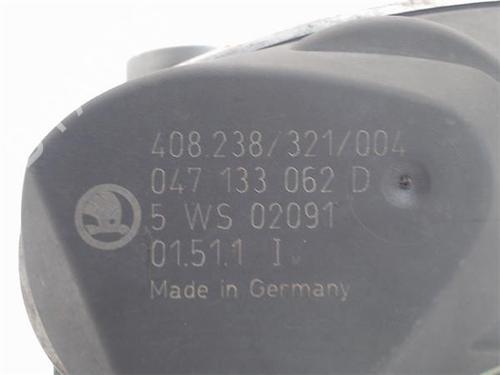 Throttle body SKODA FABIA I (6Y2)  | BP16918225M82 