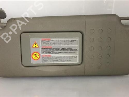 Left sun visor RENAULT CLIO II (BB_, CB_) 1.9 dTi (B/CB0U) | BP9685222I1 