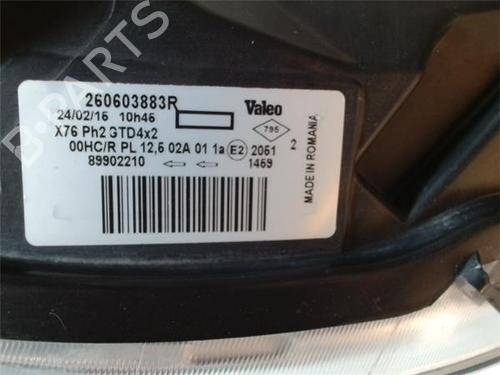 Left headlight RENAULT KANGOO Express (FC0/1_) 1.5 dCi (FC1E) | BP11342835C28 