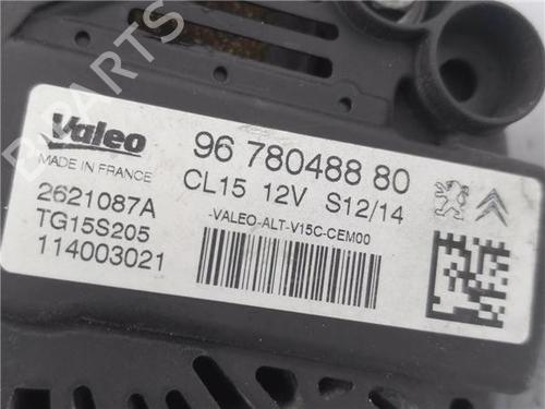 Alternator CITROËN C4 II (NC_) 1.6 HDi 90 | BP37261882M7 - Image 9