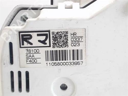 Instrument cluster HONDA JAZZ II (GD_, GE3, GE2)  | BP17787536C47 