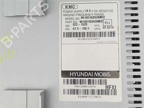 Radio KIA RIO II (JB) 1.4 16V | BP23408751E6 