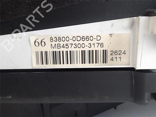 Instrument cluster TOYOTA YARIS (_P9_)  | BP19120028C47 