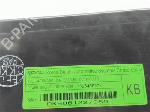 Climate control CHEVROLET CAPTIVA (C100, C140)  | BP10295245I5 