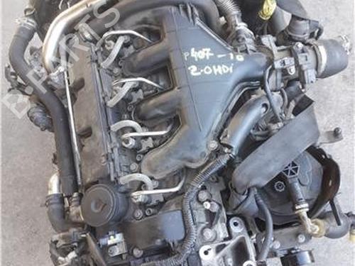 Used Engine PEUGEOT 407 (6D_) 2.0 HDi 135 (6DRHRH, 6DRHRE, 6DRHRG, 6DRHRJ) (136 hp) 9738239